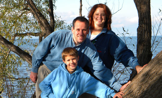 Joshua, Matt, and Amyjill Aufdenkamp